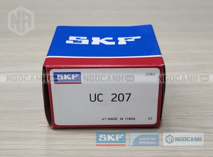 Vòng bi SKF UC 207 chính hãng phân phối bởi SKF Ngọc Anh - Đại lý ủy quyền SKF