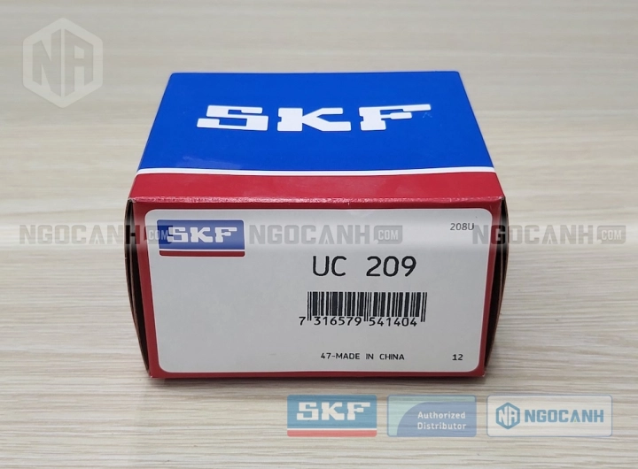 Vòng bi SKF UC 209 chính hãng phân phối bởi SKF Ngọc Anh - Đại lý ủy quyền SKF