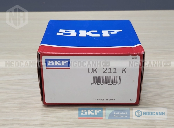 Vòng bi SKF UK 211 K chính hãng phân phối bởi SKF Ngọc Anh - Đại lý ủy quyền SKF