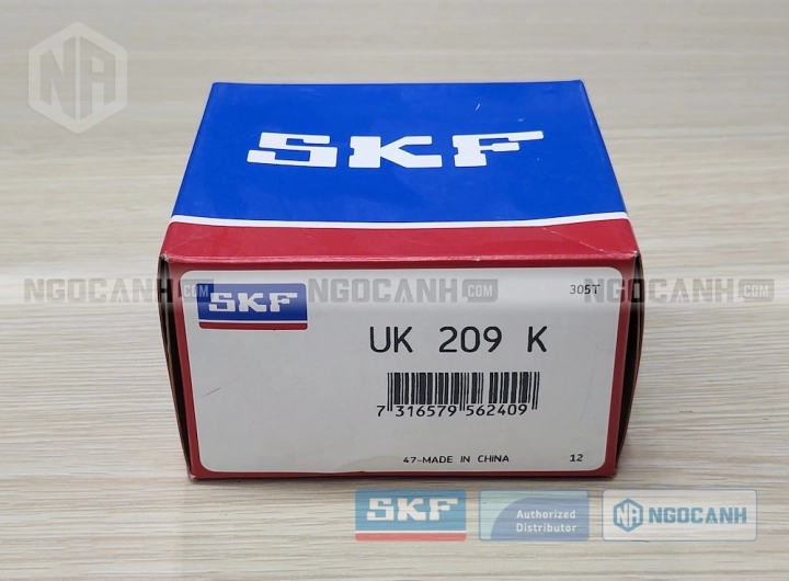 Vòng bi SKF UK 209 K chính hãng phân phối bởi SKF Ngọc Anh - Đại lý ủy quyền SKF