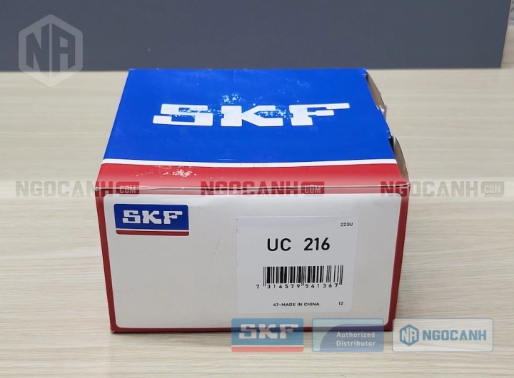 Vòng bi SKF UC 216 chính hãng phân phối bởi SKF Ngọc Anh - Đại lý ủy quyền SKF