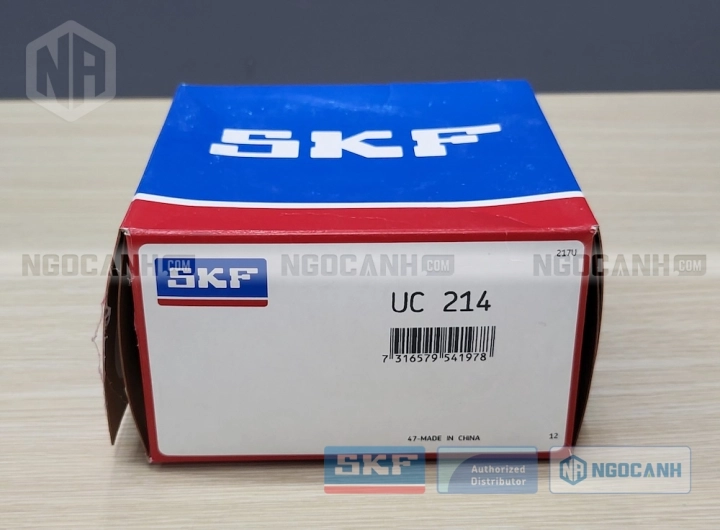 Vòng bi SKF UC 214 chính hãng phân phối bởi SKF Ngọc Anh - Đại lý ủy quyền SKF