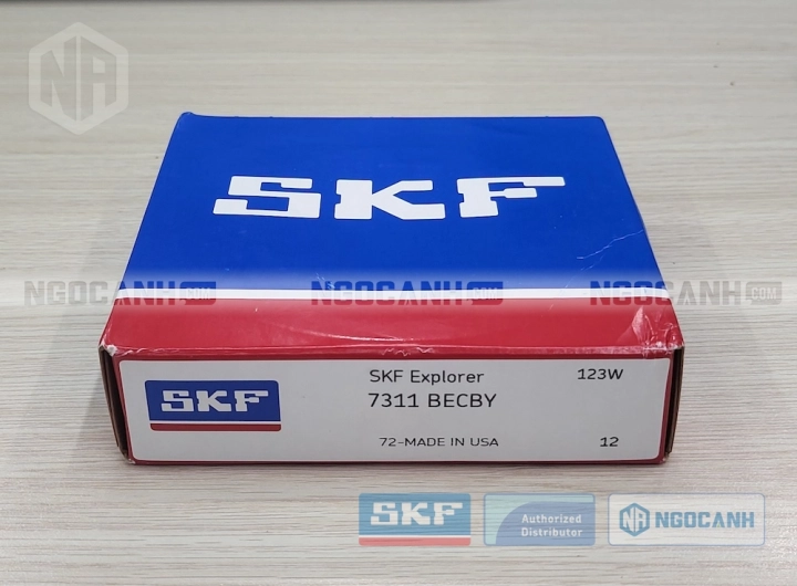 Vòng bi SKF 7311 BECBY chính hãng phân phối bởi SKF Ngọc Anh - Đại lý ủy quyền SKF