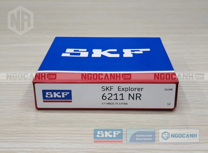 Vòng bi SKF 6211 NR chính hãng phân phối bởi SKF Ngọc Anh - Đại lý ủy quyền SKF