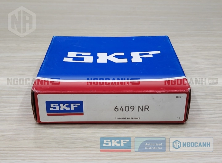 Vòng bi SKF 6409 NR chính hãng phân phối bởi SKF Ngọc Anh - Đại lý ủy quyền SKF
