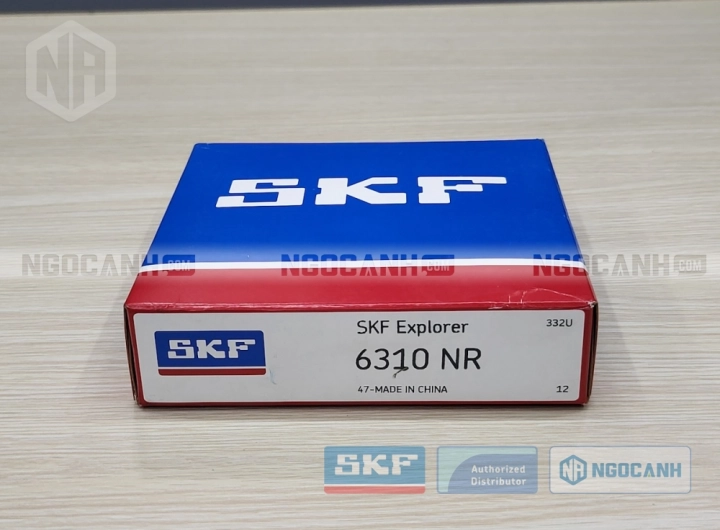 Vòng bi SKF 6310 NR chính hãng phân phối bởi SKF Ngọc Anh - Đại lý ủy quyền SKF