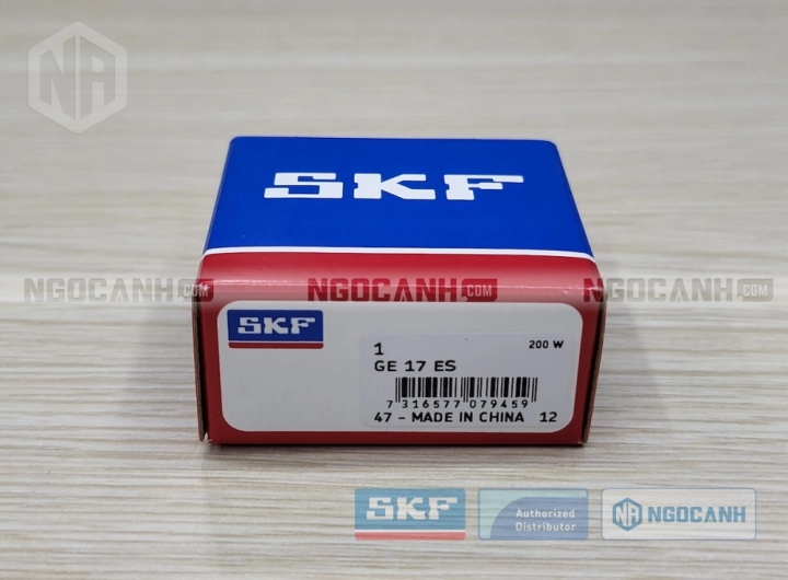 Vòng bi SKF GE 17 ES chính hãng phân phối bởi SKF Ngọc Anh - Đại lý ủy quyền SKF Vòng bi SKF GE 17 ES chính hãng phân phối bởi SKF Ngọc Anh - Đại lý ủy quyền SKF