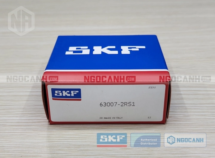 Vòng bi SKF 63007-2RS1 chính hãng phân phối bởi SKF Ngọc Anh - Đại lý ủy quyền SKF