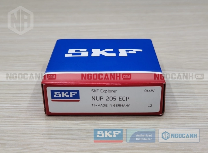 Vòng bi SKF NUP 205 ECP chính hãng phân phối bởi SKF Ngọc Anh - Đại lý ủy quyền SKF