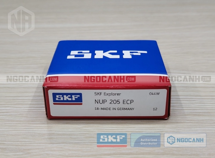 Vòng bi SKF NUP 205 ECP chính hãng phân phối bởi SKF Ngọc Anh - Đại lý ủy quyền SKF Vòng bi SKF NUP 205 ECP chính hãng phân phối bởi SKF Ngọc Anh - Đại lý ủy quyền SKF