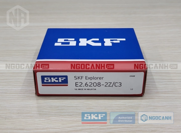 Vòng bi SKF E2.6208-2Z/C3 chính hãng phân phối bởi SKF Ngọc Anh - Đại lý ủy quyền SKF