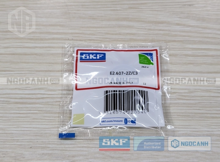 Vòng bi SKF E2.607-2Z/C3 chính hãng phân phối bởi SKF Ngọc Anh - Đại lý ủy quyền SKF Vòng bi SKF E2.607-2Z/C3 chính hãng phân phối bởi SKF Ngọc Anh - Đại lý ủy quyền SKF