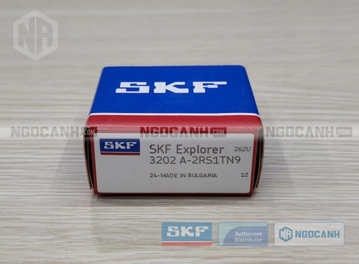 Vòng bi SKF 3202 A-2RS1TN9 chính hãng phân phối bởi SKF Ngọc Anh - Đại lý ủy quyền SKF