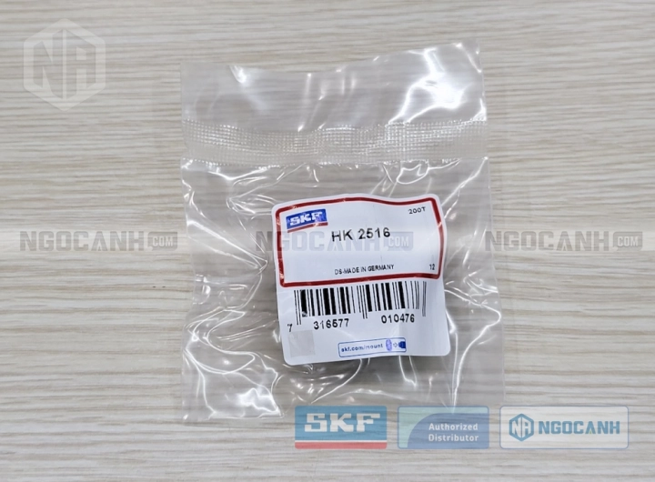 Vòng bi SKF HK 2516 chính hãng phân phối bởi SKF Ngọc Anh - Đại lý ủy quyền SKF
