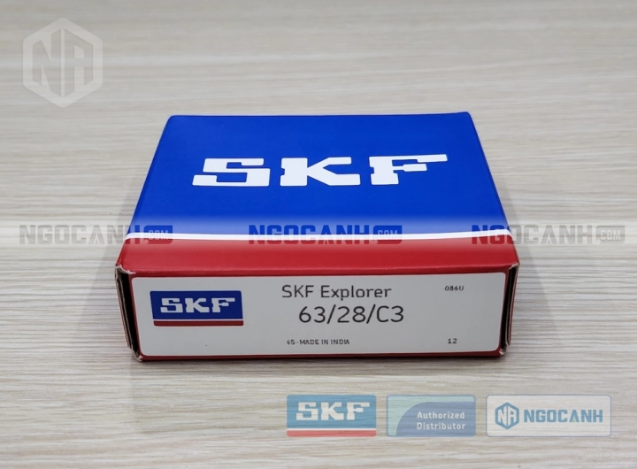 Vòng bi SKF 63/28/C3 chính hãng phân phối bởi SKF Ngọc Anh - Đại lý ủy quyền SKF Vòng bi SKF 63/28/C3 chính hãng phân phối bởi SKF Ngọc Anh - Đại lý ủy quyền SKF