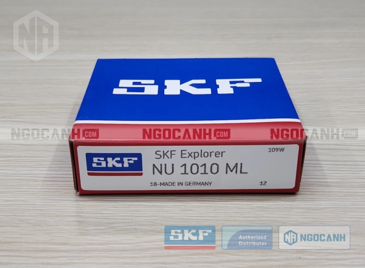 Vòng bi SKF NU 1010 ML chính hãng phân phối bởi SKF Ngọc Anh - Đại lý ủy quyền SKF