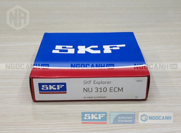 Vòng bi SKF NU 310 ECM chính hãng phân phối bởi SKF Ngọc Anh - Đại lý ủy quyền SKF
