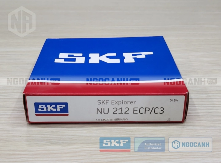 Vòng bi SKF NU 212 ECP/C3 chính hãng phân phối bởi SKF Ngọc Anh - Đại lý ủy quyền SKF