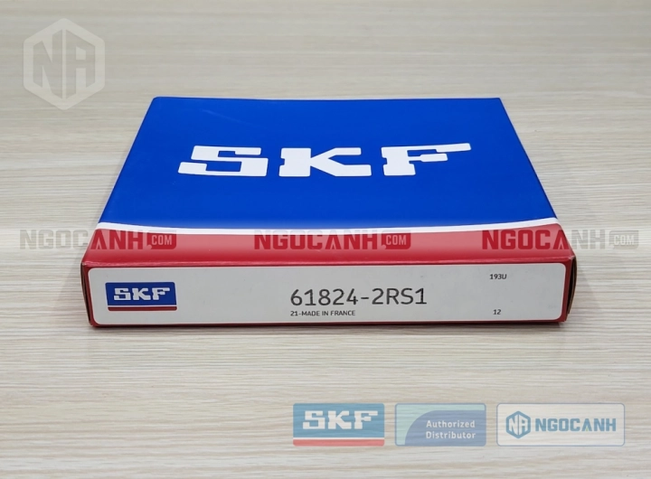 Vòng bi SKF 61824-2RS1 chính hãng phân phối bởi SKF Ngọc Anh - Đại lý ủy quyền SKF