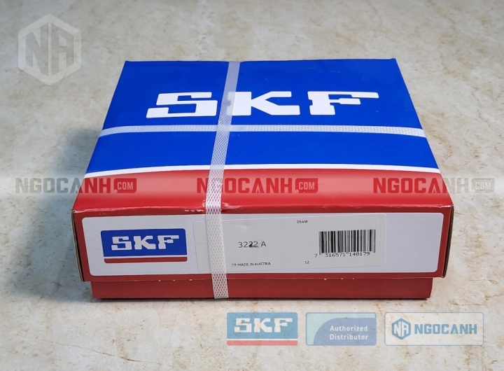 Vòng bi SKF 3222 A chính hãng phân phối bởi SKF Ngọc Anh - Đại lý ủy quyền SKF