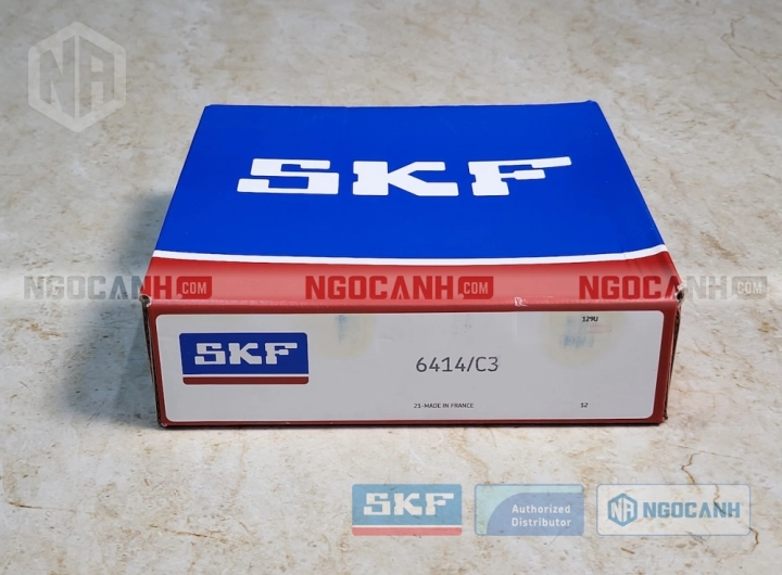Vòng bi SKF 6414/C3 chính hãng phân phối bởi SKF Ngọc Anh - Đại lý ủy quyền SKF