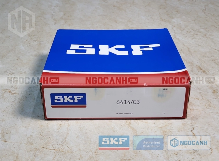 Vòng bi SKF 6414/C3 chính hãng phân phối bởi SKF Ngọc Anh - Đại lý ủy quyền SKF Vòng bi SKF 6414/C3 chính hãng phân phối bởi SKF Ngọc Anh - Đại lý ủy quyền SKF