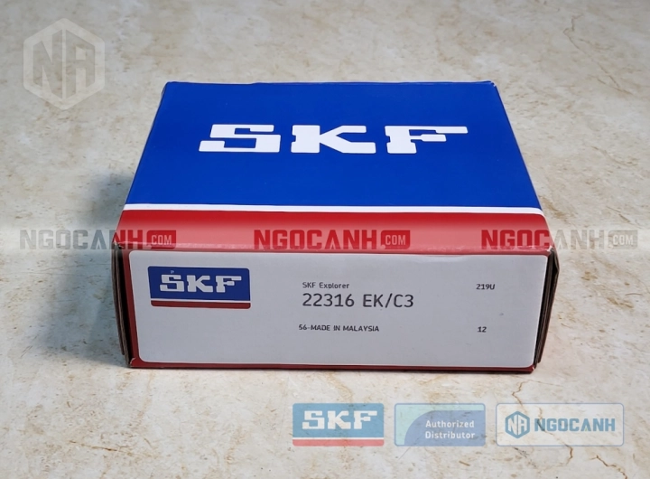 Vòng bi SKF 22316 EK/C3 chính hãng phân phối bởi SKF Ngọc Anh - Đại lý ủy quyền SKF