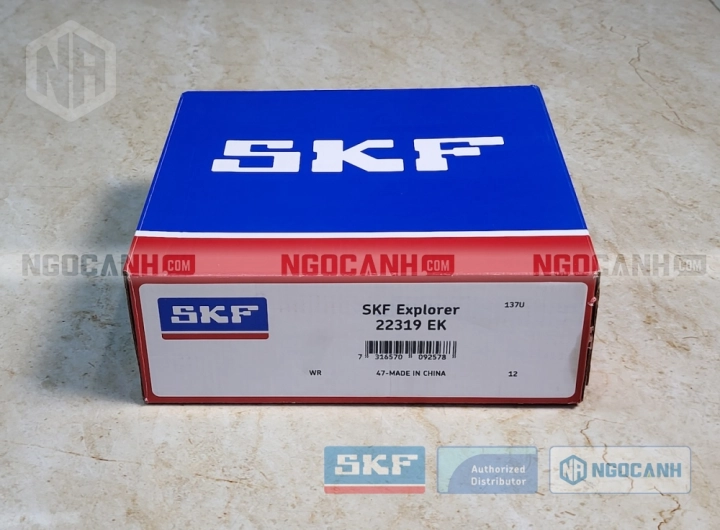 Vòng bi SKF 22319 EK chính hãng phân phối bởi SKF Ngọc Anh - Đại lý ủy quyền SKF Vòng bi SKF 22319 EK chính hãng phân phối bởi SKF Ngọc Anh - Đại lý ủy quyền SKF