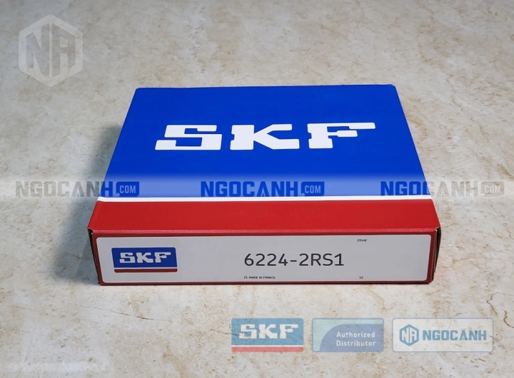 Vòng bi SKF 6224-2RS1 chính hãng phân phối bởi SKF Ngọc Anh - Đại lý ủy quyền SKF