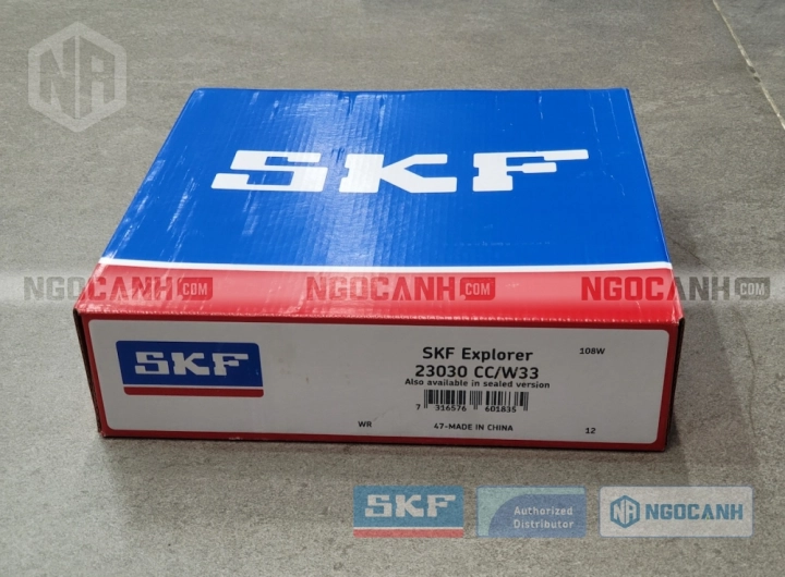 Vòng bi SKF 23030 CC/W33 chính hãng phân phối bởi SKF Ngọc Anh - Đại lý ủy quyền SKF
