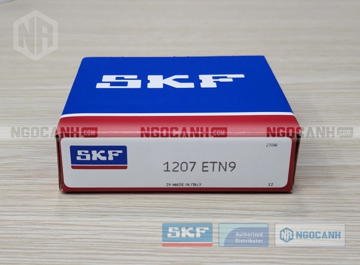 Vòng bi SKF 1207 ETN9 chính hãng phân phối bởi SKF Ngọc Anh - Đại lý ủy quyền SKF