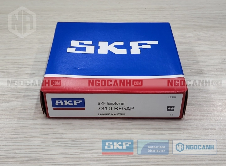 Vòng bi SKF 7310 BEGAP chính hãng phân phối bởi SKF Ngọc Anh - Đại lý ủy quyền SKF