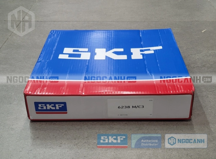 Vòng bi SKF 6238 M/C3 chính hãng phân phối bởi SKF Ngọc Anh - Đại lý ủy quyền SKF