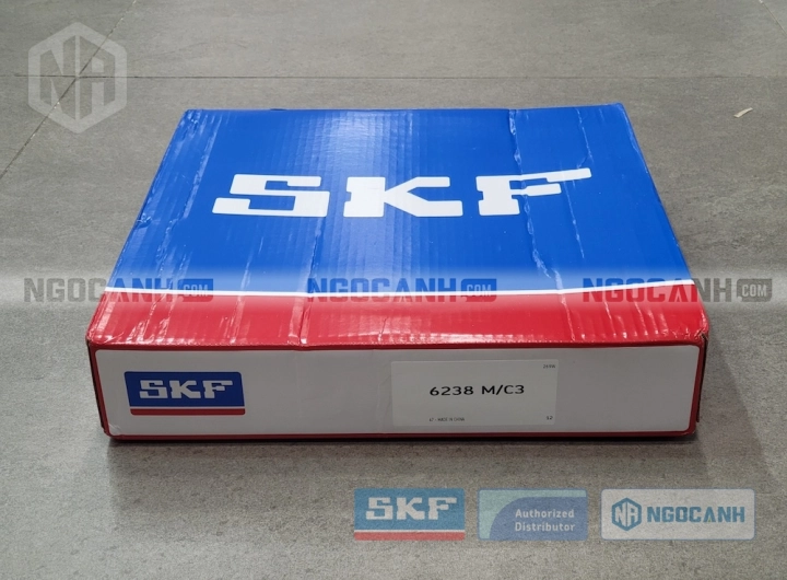 Vòng bi SKF 6238 M/C3 chính hãng phân phối bởi SKF Ngọc Anh - Đại lý ủy quyền SKF Vòng bi SKF 6238 M/C3 chính hãng phân phối bởi SKF Ngọc Anh - Đại lý ủy quyền SKF