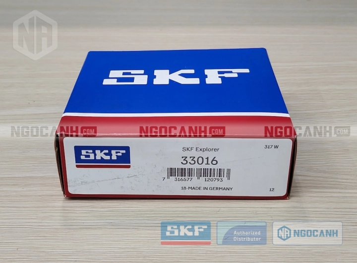 Vòng bi SKF 33016 chính hãng phân phối bởi SKF Ngọc Anh - Đại lý ủy quyền SKF