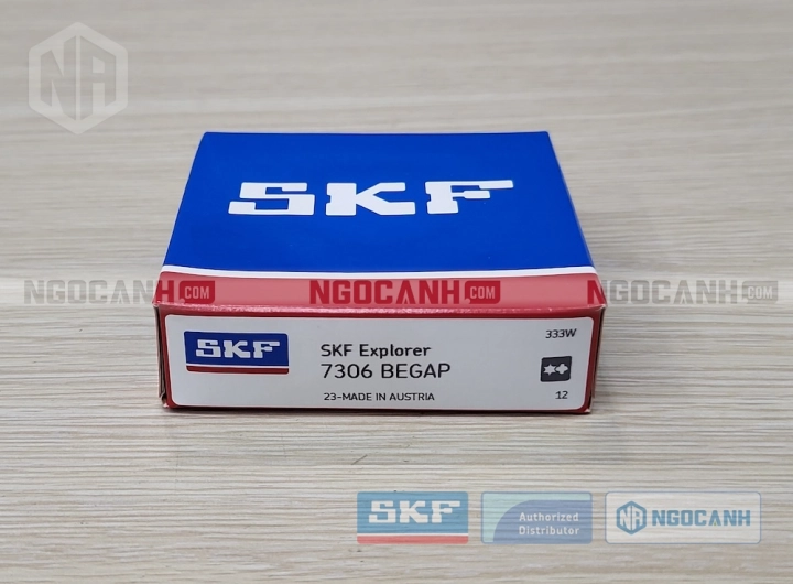 Vòng bi SKF 7306 BEGAP chính hãng phân phối bởi SKF Ngọc Anh - Đại lý ủy quyền SKF