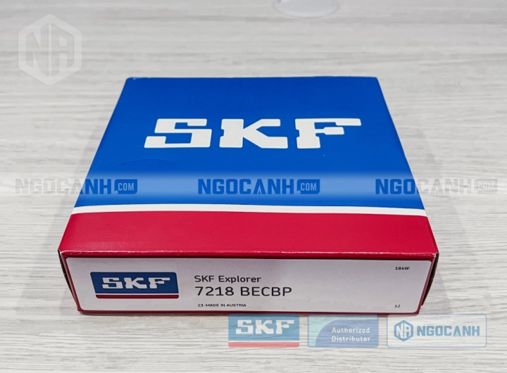 Vòng bi SKF 7218 BECBP chính hãng phân phối bởi SKF Ngọc Anh - Đại lý ủy quyền SKF Vòng bi SKF 7218 BECBP chính hãng phân phối bởi SKF Ngọc Anh - Đại lý ủy quyền SKF