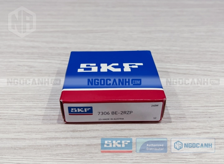 Vòng bi SKF 7306 BE-2RZP chính hãng phân phối bởi SKF Ngọc Anh - Đại lý ủy quyền SKF