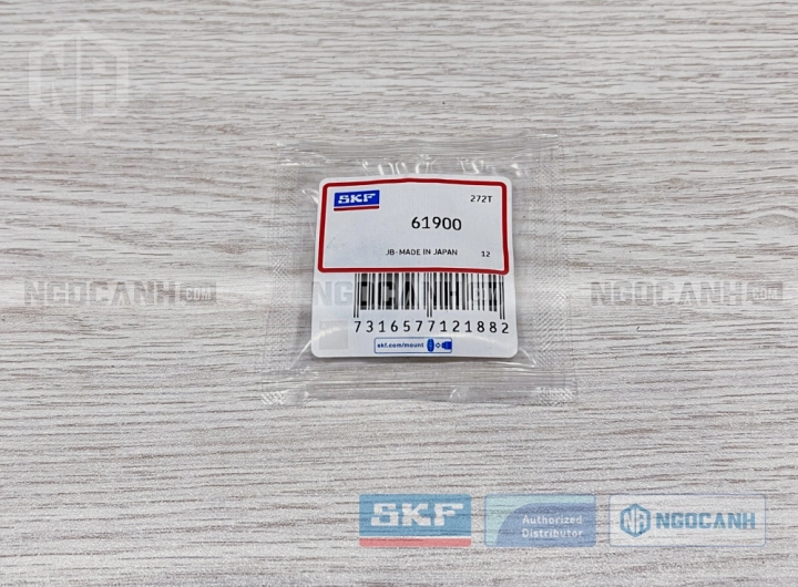 Vòng bi SKF 61900 chính hãng phân phối bởi SKF Ngọc Anh - Đại lý ủy quyền SKF