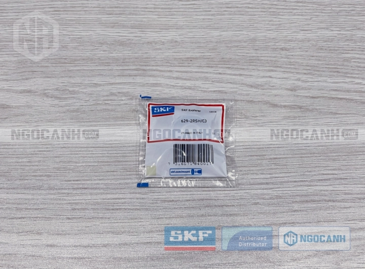Vòng bi SKF 629-2RSH/C3 chính hãng phân phối bởi SKF Ngọc Anh - Đại lý ủy quyền SKF Vòng bi SKF 629-2RSH/C3 chính hãng phân phối bởi SKF Ngọc Anh - Đại lý ủy quyền SKF