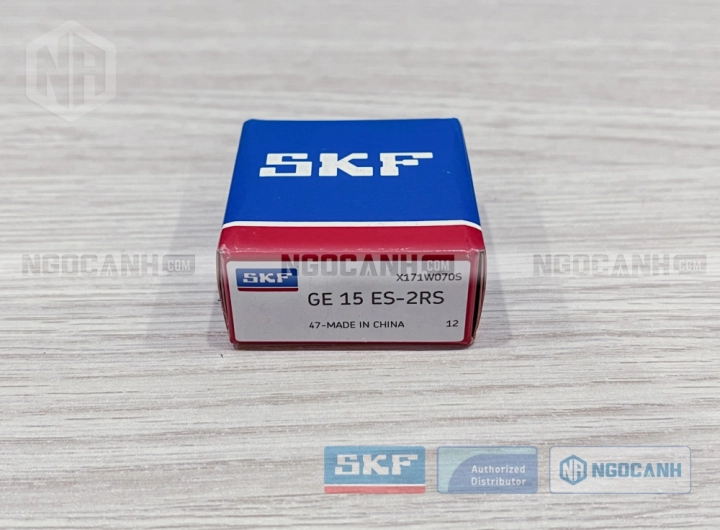 Vòng bi SKF GE 15 ES-2RS chính hãng phân phối bởi SKF Ngọc Anh - Đại lý ủy quyền SKF Vòng bi SKF GE 15 ES-2RS chính hãng phân phối bởi SKF Ngọc Anh - Đại lý ủy quyền SKF