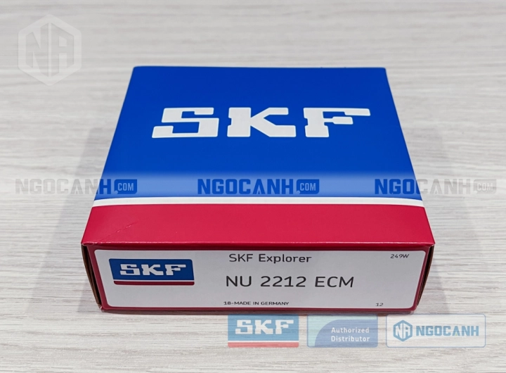Vòng bi SKF NU 2212 ECM chính hãng phân phối bởi SKF Ngọc Anh - Đại lý ủy quyền SKF