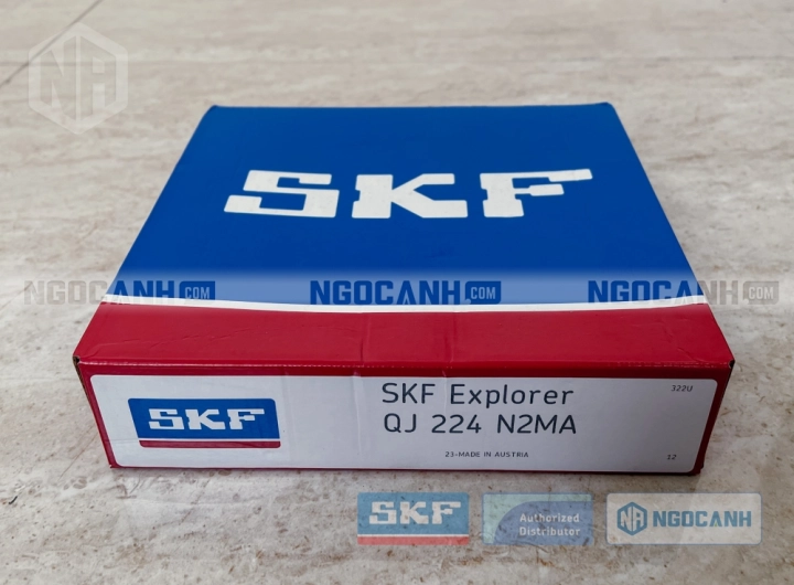 Vòng bi SKF QJ 224 N2MA chính hãng phân phối bởi SKF Ngọc Anh - Đại lý ủy quyền SKF Vòng bi SKF QJ 224 N2MA chính hãng phân phối bởi SKF Ngọc Anh - Đại lý ủy quyền SKF