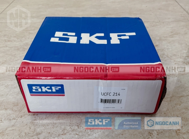 Gối đỡ SKF UCFC 214 chính hãng phân phối bởi SKF Ngọc Anh - Đại lý ủy quyền SKF