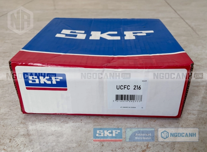 Gối đỡ SKF UCFC 216 chính hãng phân phối bởi SKF Ngọc Anh - Đại lý ủy quyền SKF