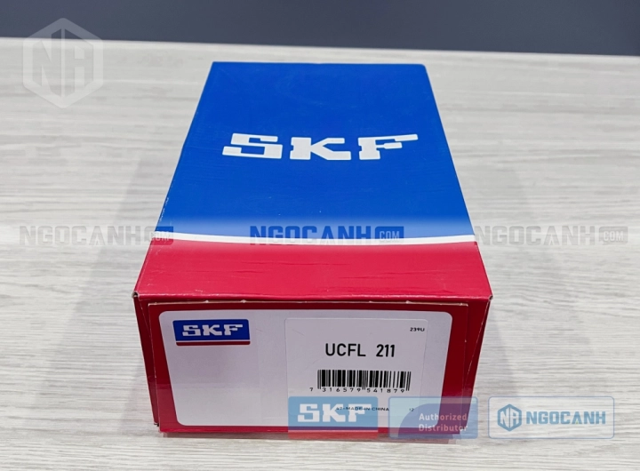 Gối đỡ SKF UCFL 211 chính hãng phân phối bởi SKF Ngọc Anh - Đại lý ủy quyền SKF
