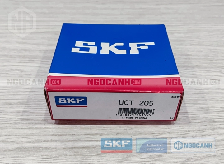 Gối đỡ SKF UCT 205 chính hãng phân phối bởi SKF Ngọc Anh - Đại lý ủy quyền SKF