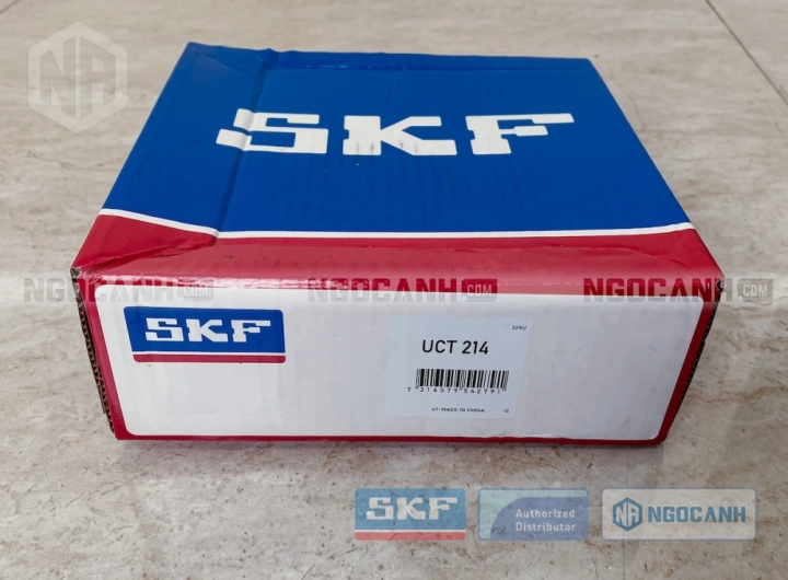 Gối đỡ SKF UCT 214 chính hãng phân phối bởi SKF Ngọc Anh - Đại lý ủy quyền SKF