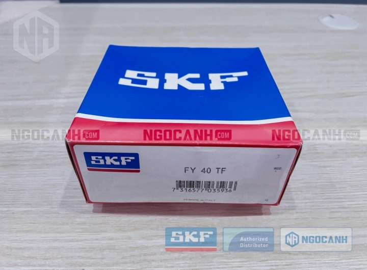 Gối đỡ SKF FY 40 TF chính hãng phân phối bởi SKF Ngọc Anh - Đại lý ủy quyền SKF