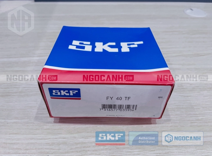 Gối đỡ SKF FY 40 TF chính hãng phân phối bởi SKF Ngọc Anh - Đại lý ủy quyền SKF Gối đỡ SKF FY 40 TF chính hãng phân phối bởi SKF Ngọc Anh - Đại lý ủy quyền SKF